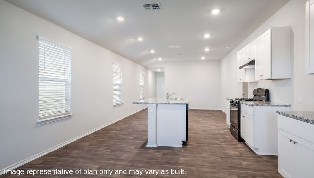 Furnished interior view inside a new home in Stonehill, San Antonio (Image 8). Furnished interior view inside a new home in Stonehill, San Antonio (Image 8).