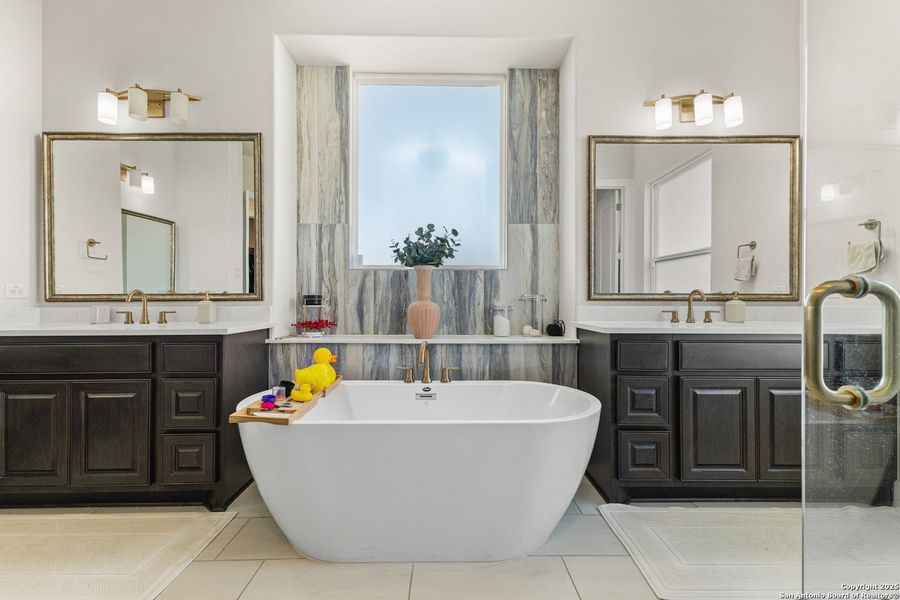 Furnished interior view inside a new home in , San Antonio (Image 16).