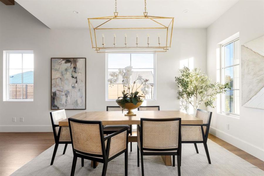 Furnished interior view inside a new home in , Dallas (Image 5). Furnished interior view inside a new home in , Dallas (Image 5).