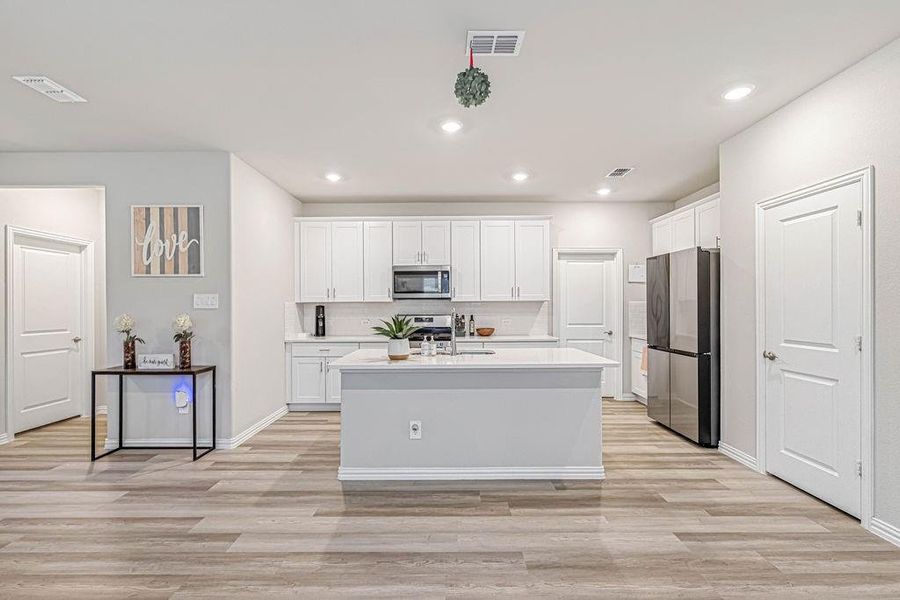 Furnished interior view inside a new home in , McKinney (Image 14).