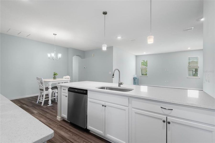 Furnished interior view inside a new home in Sawmill Creek at Palm Coast Park, Palm Coast (Image 7). Furnished interior view inside a new home in Sawmill Creek at Palm Coast Park, Palm Coast (Image 7).