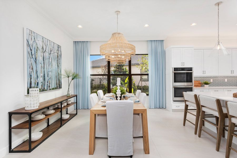 Representative furnished interior of a home built from the Bianca by GL Homes in Valencia Parc at Riverland, Port St. Lucie (Image 10).