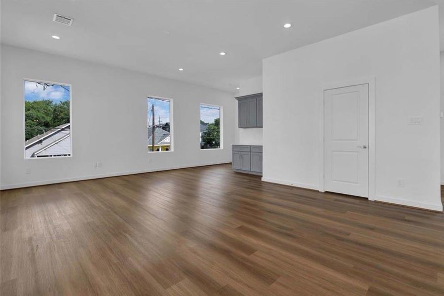 Spacious, unfurnished interior of a new home in , Houston (Image 18). Spacious, unfurnished interior of a new home in , Houston (Image 18).