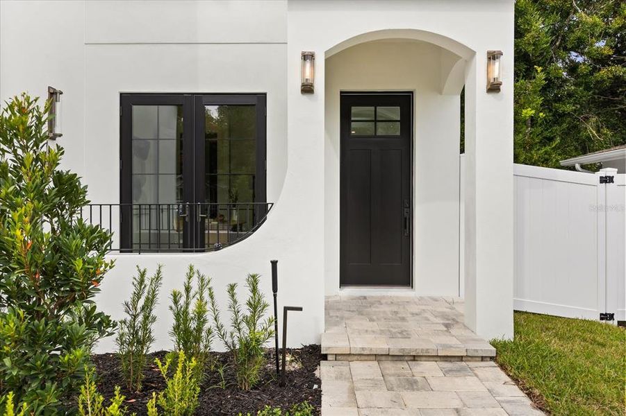 Exterior details and patio area of a home in , Orlando (Image 32). Exterior details and patio area of a home in , Orlando (Image 32).