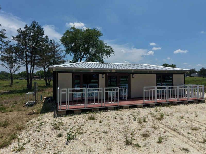 Exterior details and patio area of a home in , Mexia (Image 8). Exterior details and patio area of a home in , Mexia (Image 8).