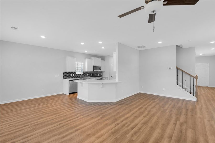 Spacious, unfurnished interior of a new home in Brownstone Park, Easley (Image 13).