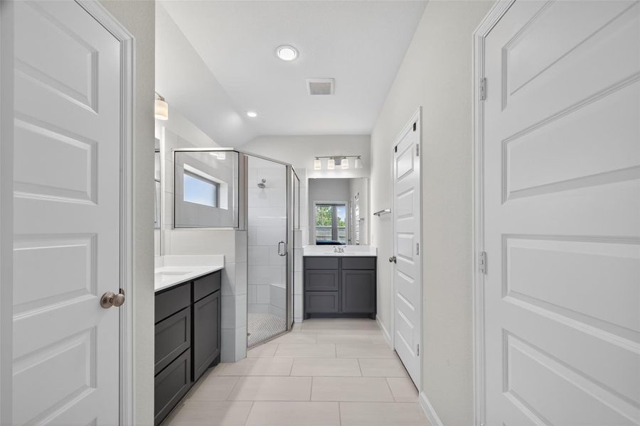 Primary bathroom. Primary bathroom.