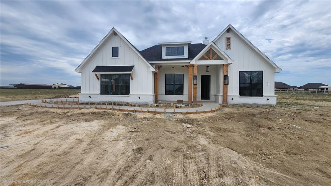 In-progress construction of a new home in Paloma Ranches, New Fairview, TX (Image 11).