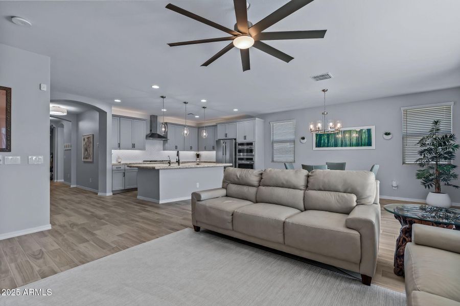 Kitchen and Great Room