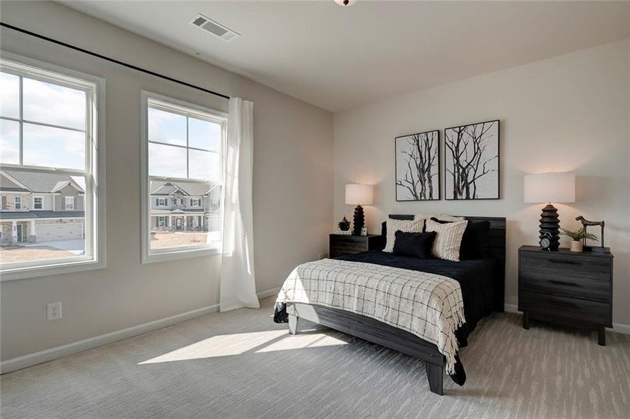 Furnished interior view inside a new home in Summerlin, Winder (Image 8). Furnished interior view inside a new home in Summerlin, Winder (Image 8).