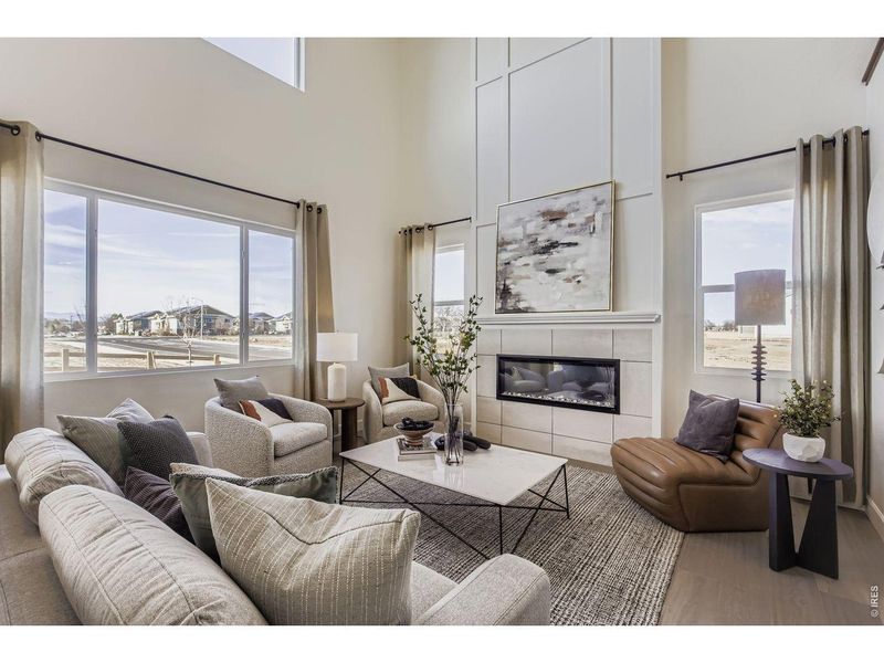 Furnished interior view inside a new home in Farmstead, Berthoud (Image 10).