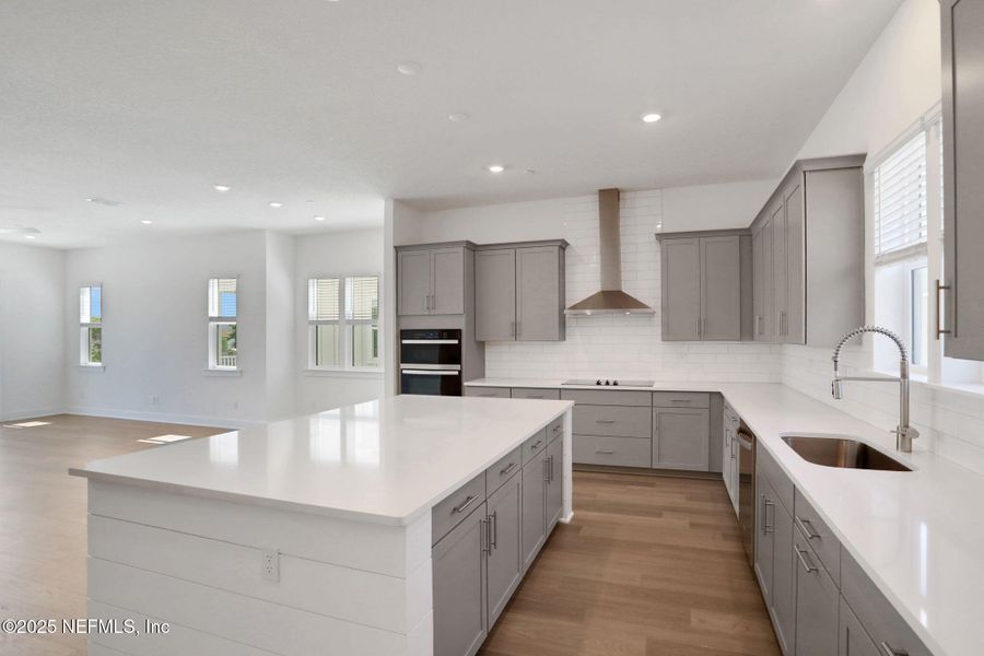 Furnished interior view inside a new home in North Beach Townhomes, Jacksonville Beach (Image 8).