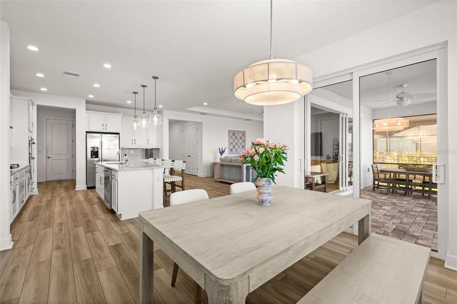 Furnished interior view inside a new home in , Punta Gorda (Image 7).