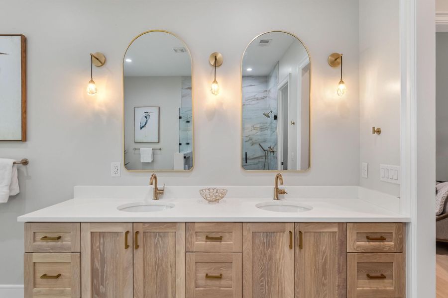 Furnished interior view inside a new home in , Johns Island (Image 14).