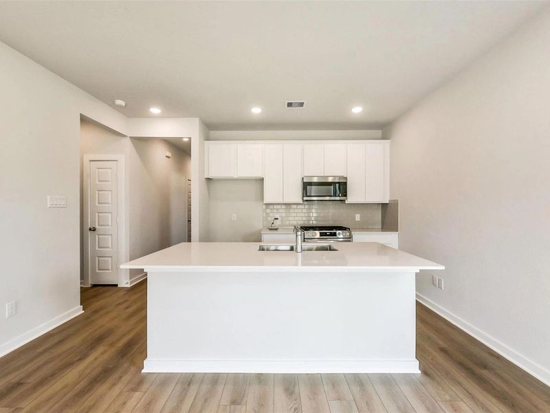 Furnished interior view inside a new home in The Villages at WestPointe, Dayton (Image 5).