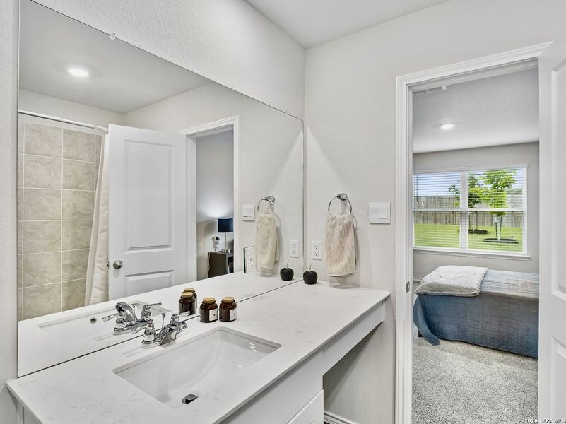 Furnished interior view inside a new home in , San Antonio (Image 10). Furnished interior view inside a new home in , San Antonio (Image 10).