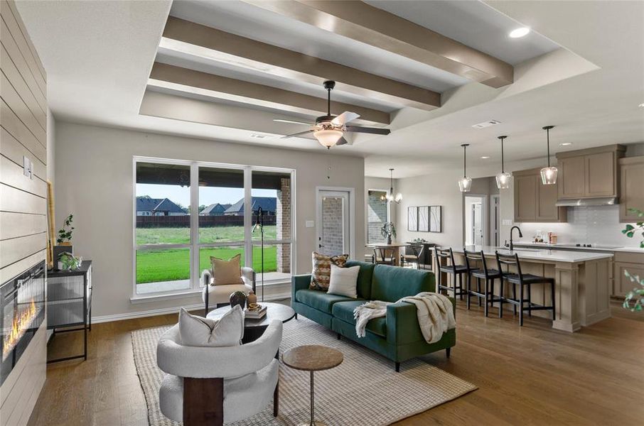 Furnished interior view inside a new home in , Paradise (Image 29).