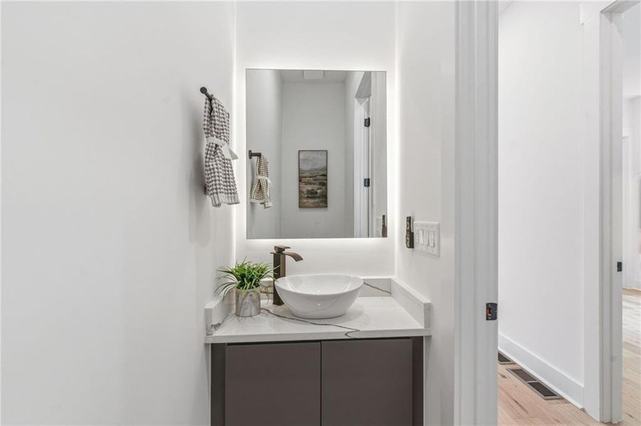 Furnished interior view inside a new home in , Canton (Image 19).