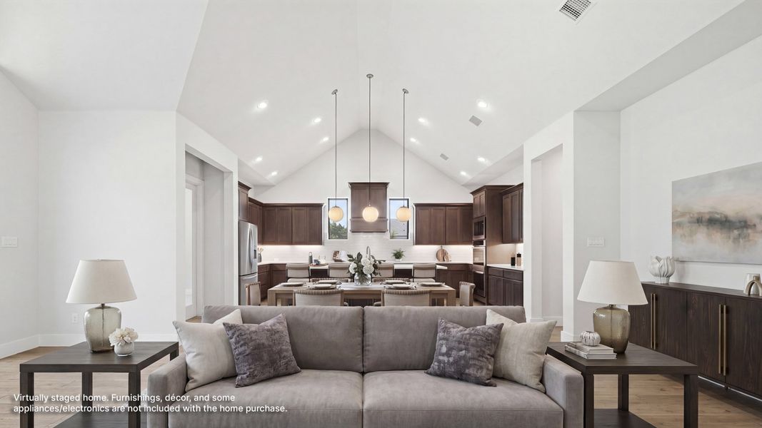 Furnished interior view inside a new home in The Parks at Wilson Creek, Celina (Image 8).