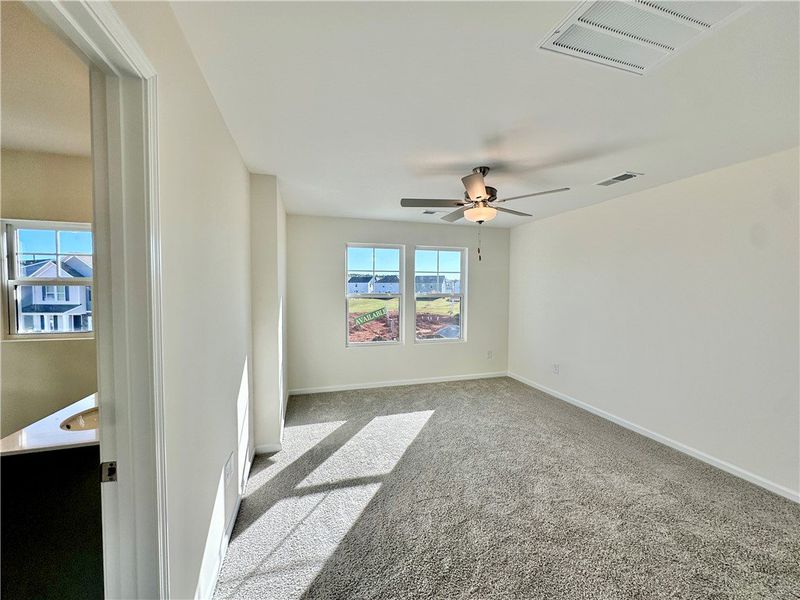Spacious, unfurnished interior of a new home in Champions Village at Cherry Hill, Pendleton (Image 25).