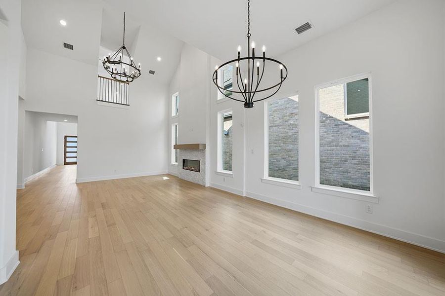 Spacious, unfurnished interior of a new home in Hillside Village, Celina (Image 22). Spacious, unfurnished interior of a new home in Hillside Village, Celina (Image 22).