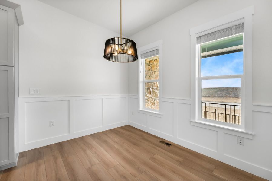 Representative unfurnished interior of a home built from the The Duxbury by Landmark Homes in Vernazza, Windsor (Image 11).