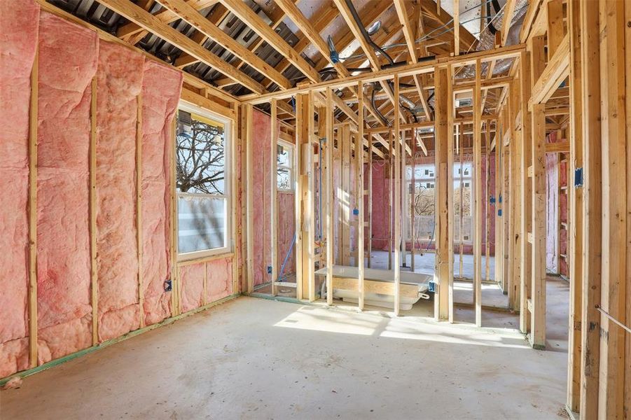 In-progress construction of a new home in , Cleburne, TX (Image 12).