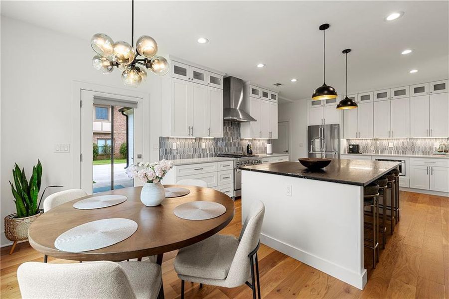 Furnished interior view inside a new home in , Dacula (Image 9).