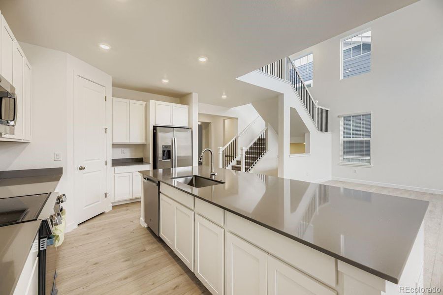 Furnished interior view inside a new home in Ken-Caryl Ranch: The Monarch Collection, Littleton (Image 4). Furnished interior view inside a new home in Ken-Caryl Ranch: The Monarch Collection, Littleton (Image 4).