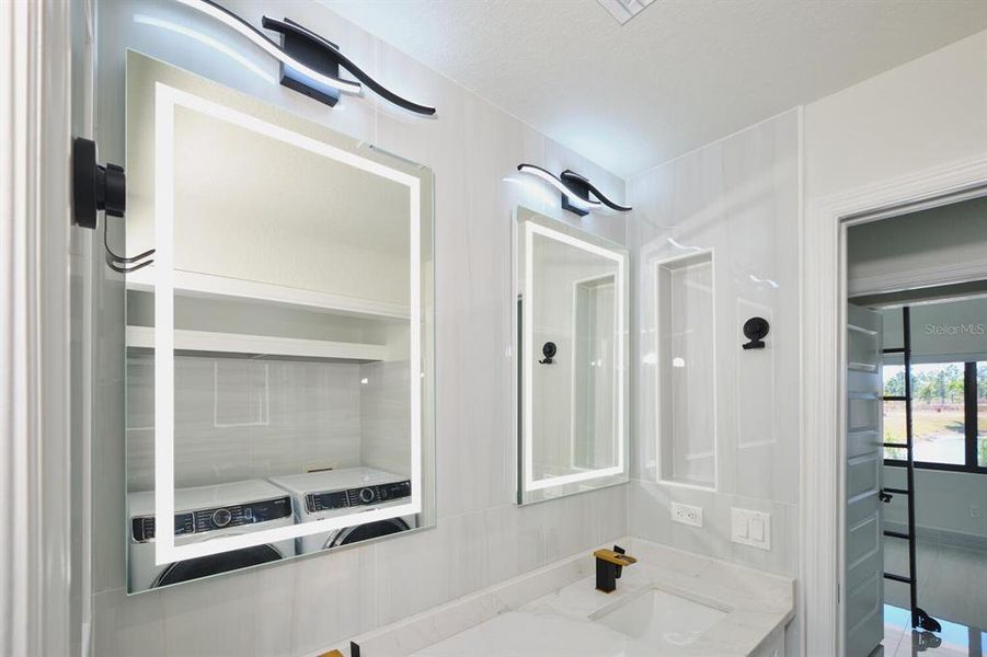 Furnished interior view inside a new home in , Punta Gorda (Image 15).