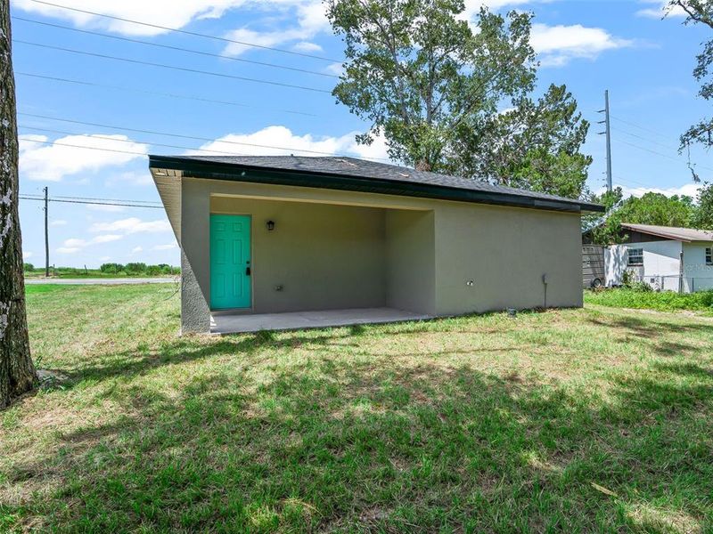 Front exterior of a new home in , Ocala, FL, highlighting curb appeal (Image 18). Front exterior of a new home in , Ocala, FL, highlighting curb appeal (Image 18).