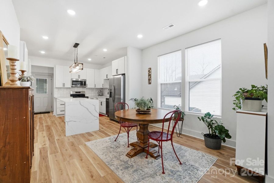 Dining area - Can fit a large table as well. Dining area - Can fit a large table as well.