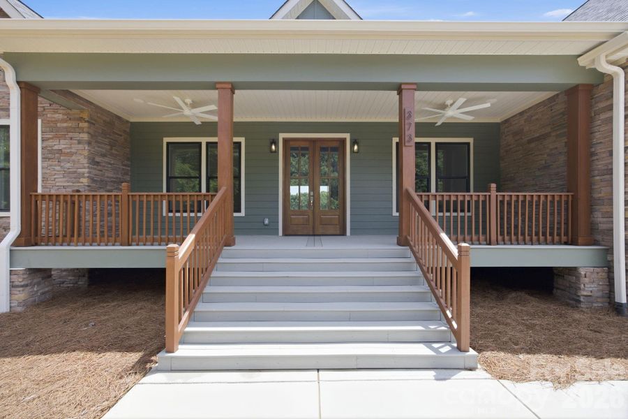Exterior details and patio area of a home in , Statesville (Image 23). Exterior details and patio area of a home in , Statesville (Image 23).