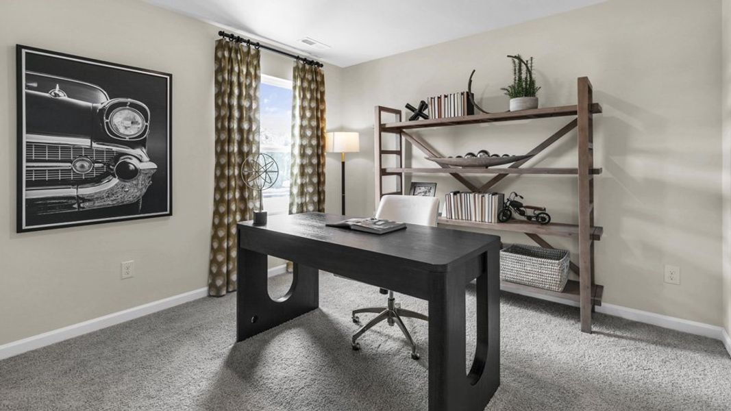 Furnished interior view inside a new home in Wilson's Ridge, Wilson's Mills (Image 3).