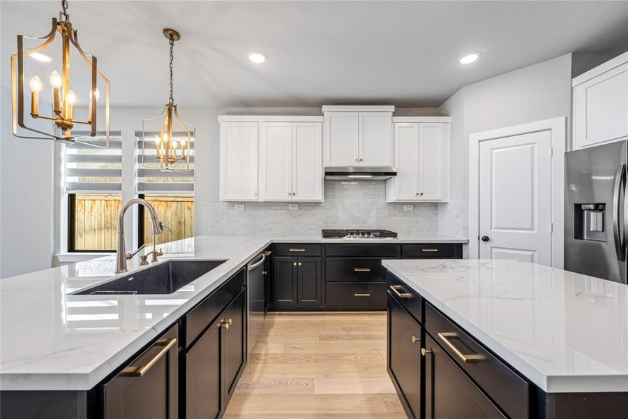 Furnished interior view inside a new home in , Cypress (Image 13).