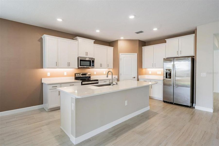Furnished interior view inside a new home in , San Antonio (Image 7).