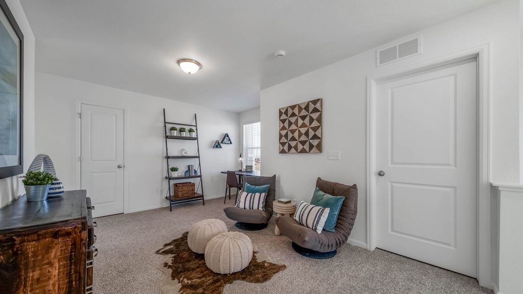 Furnished interior view inside a new home in Green Valley Ranch, Aurora (Image 25).
