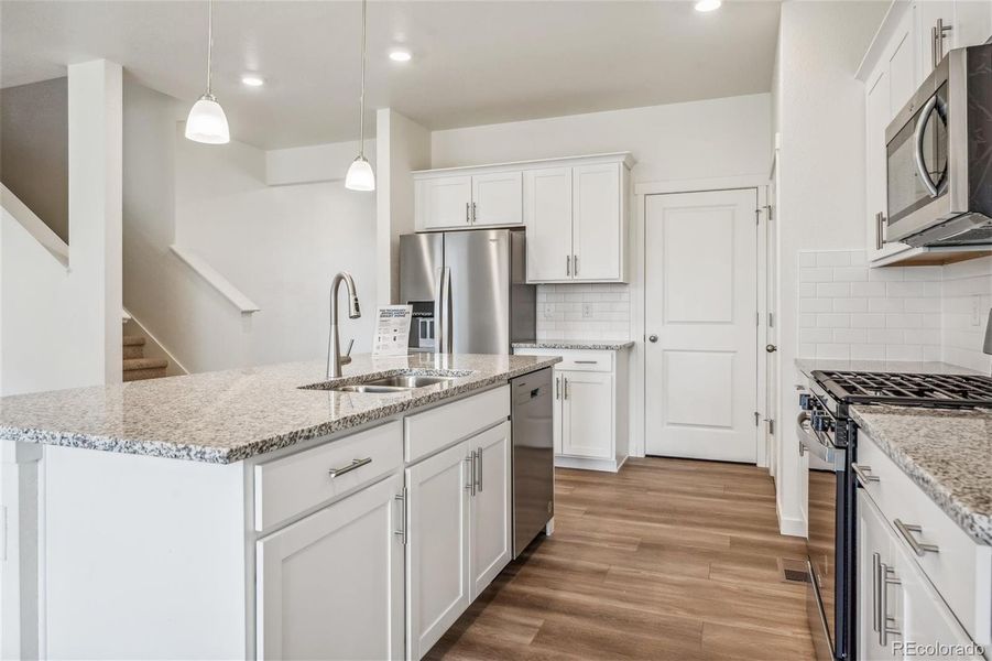 Furnished interior view inside a new home in Spring Valley Ranch, Elizabeth (Image 5).