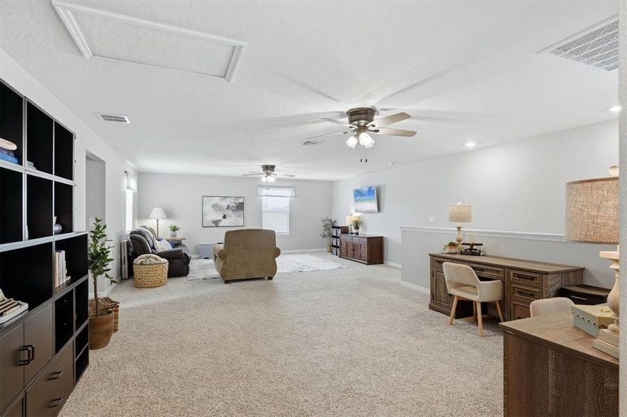 Furnished interior view inside a new home in , Parrish (Image 54).