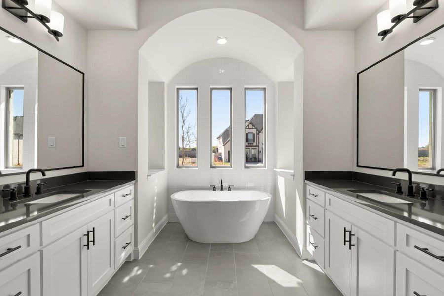 The Bracken III B Primary Suite Bathroom The Bracken III B Primary Suite Bathroom