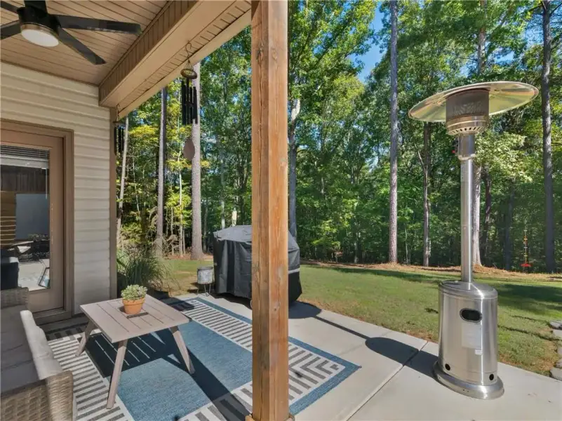 Exterior details and patio area of a home in , Monticello (Image 4).