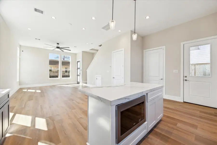 Furnished interior view inside a new home in , Houston (Image 3).