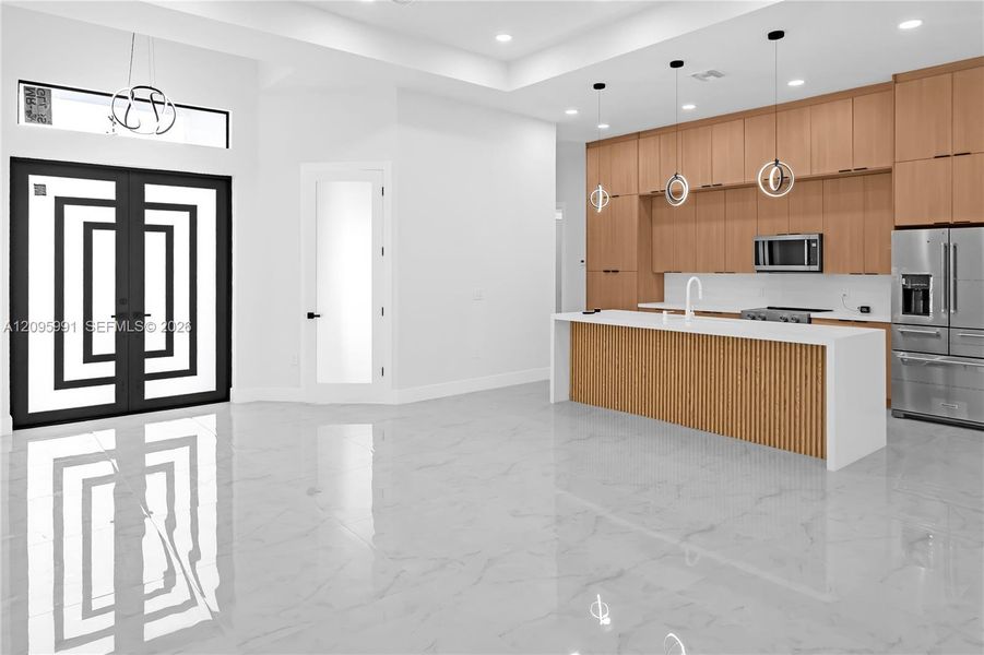 Furnished interior view inside a new home in , Cape Coral (Image 6).
