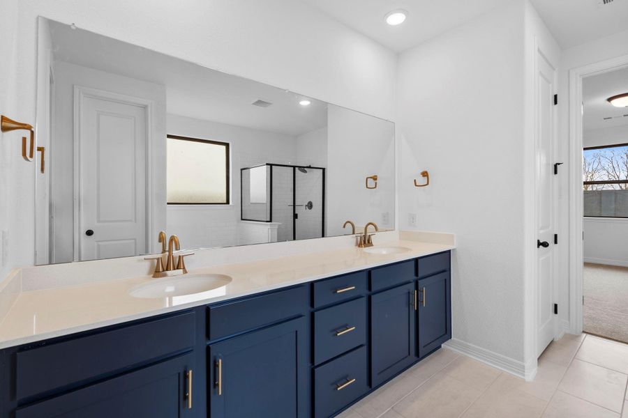 Furnished interior view inside a new home in Austin Point, Richmond (Image 10).