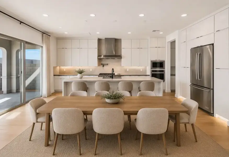 Kitchen and Dining Virtually Staged - 5 of 15 Kitchen and Dining Virtually Staged - 5 of 15