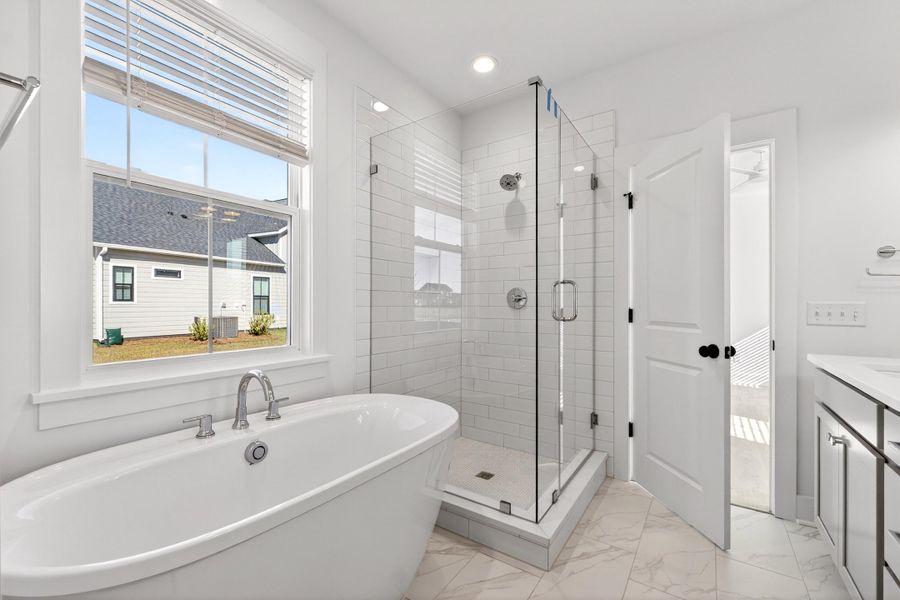 Furnished interior view inside a new home in , Summerville (Image 9).