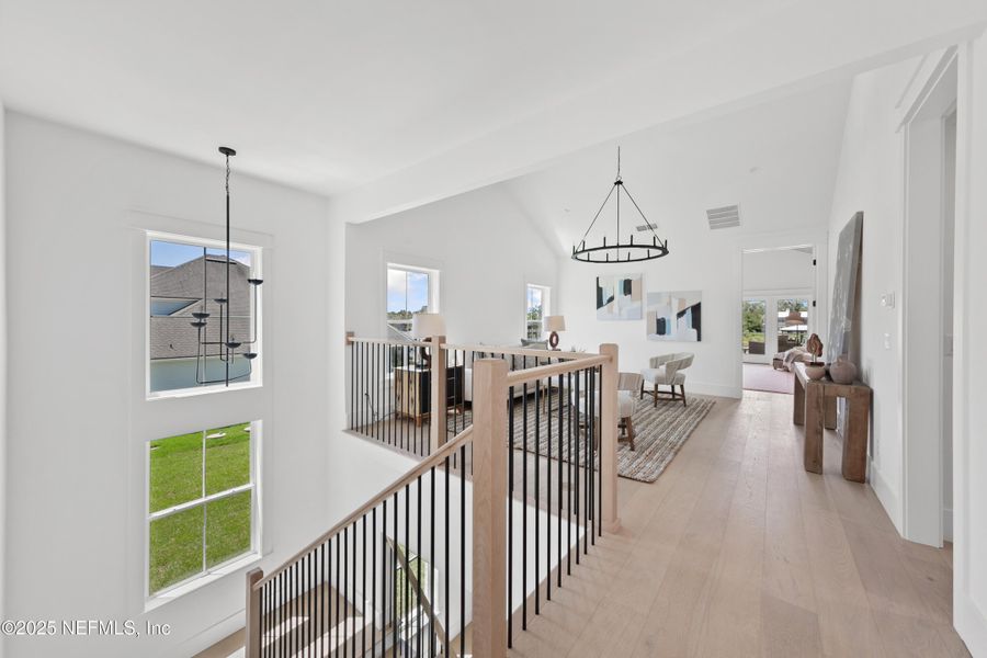 Furnished interior view inside a new home in , Ponte Vedra Beach (Image 28). Furnished interior view inside a new home in , Ponte Vedra Beach (Image 28).
