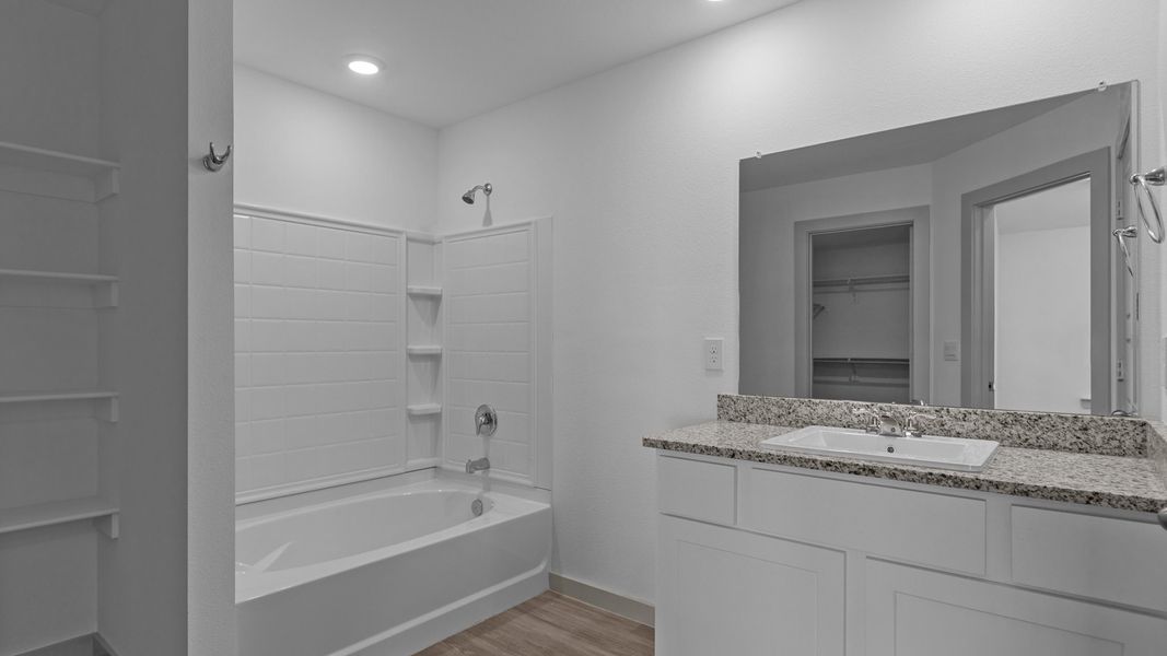 Representative furnished interior of a home built from the The Dalton by D.R. Horton in Overlook West, Wolfforth (Image 7). Representative furnished interior of a home built from the The Dalton by D.R. Horton in Overlook West, Wolfforth (Image 7).