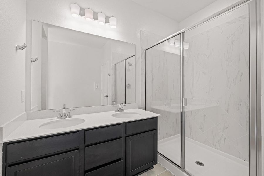 Furnished interior view inside a new home in Sonterra - Cool Water, Jarrell (Image 4).