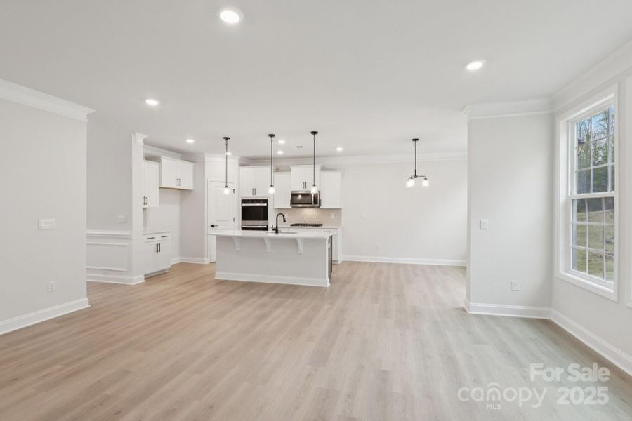 Spacious, unfurnished interior of a new home in Falls Cove, Troutman (Image 36).